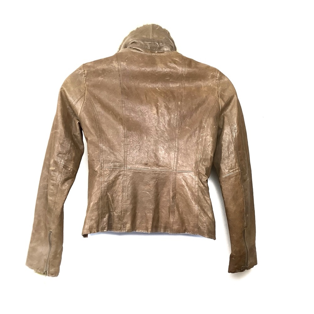 GUC Banana Republic leather jacket - Picture 4 of 9